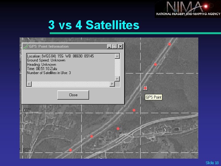 3 vs 4 Satellites Slide 18 