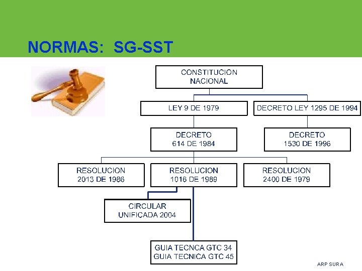 NORMAS: SG-SST ARP SURA 