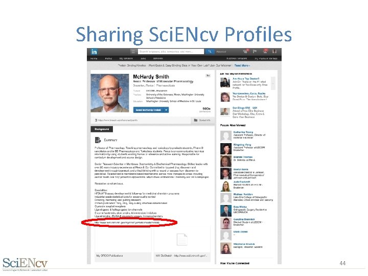 Sharing Sci. ENcv Profiles 44 