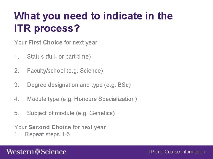 What you need to indicate in the ITR process? Your First Choice for next