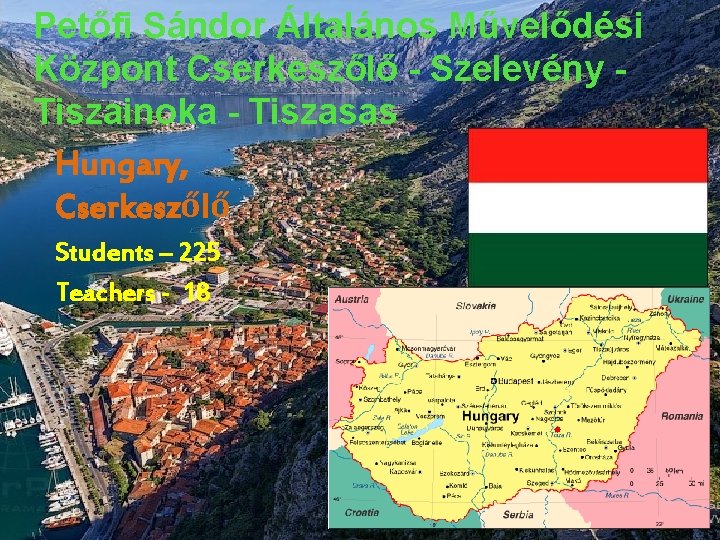 Petőfi Sándor Általános Művelődési Központ Cserkeszőlő - Szelevény Tiszainoka - Tiszasas Hungary, Cserkeszőlő Students