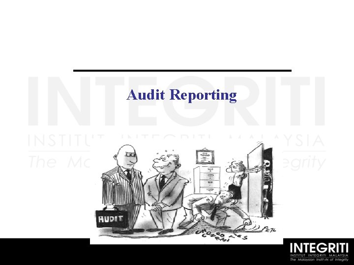 Audit Reporting A-1 