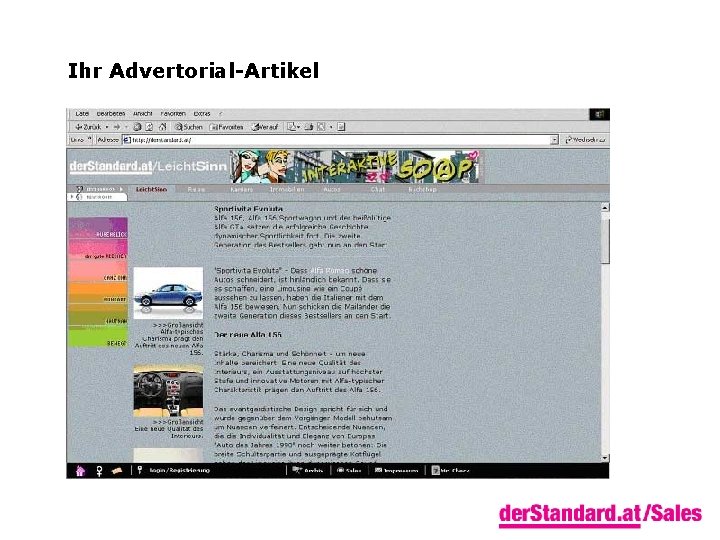 Ihr Advertorial-Artikel 