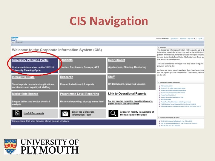CIS Navigation 