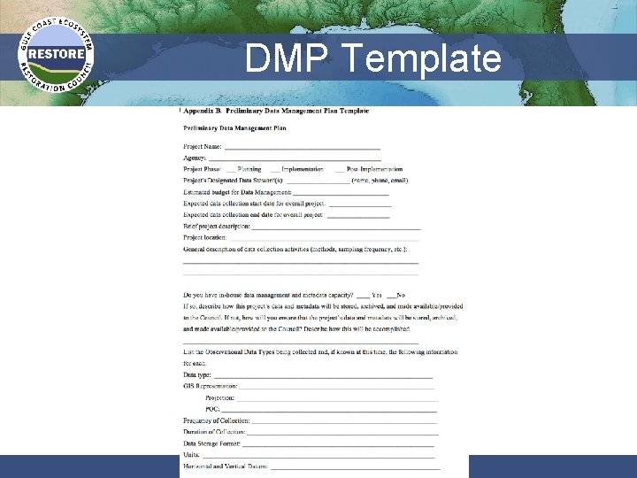 DMP Template 