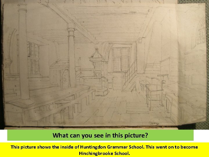 What can you see in this picture? Do you recognise the building? What can