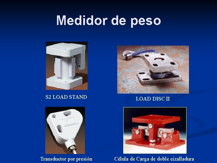 Medidor de peso S 2 LOAD STAND LOAD DISC II Transductor presión Célula de