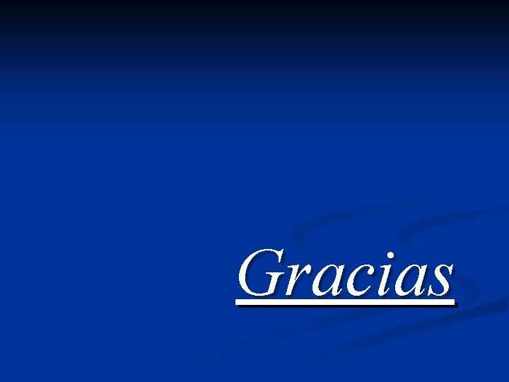 Gracias 