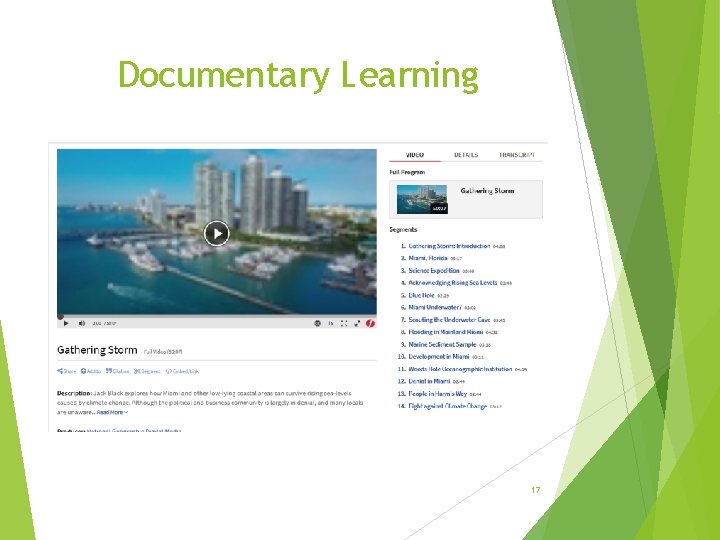 Documentary Learning 17 
