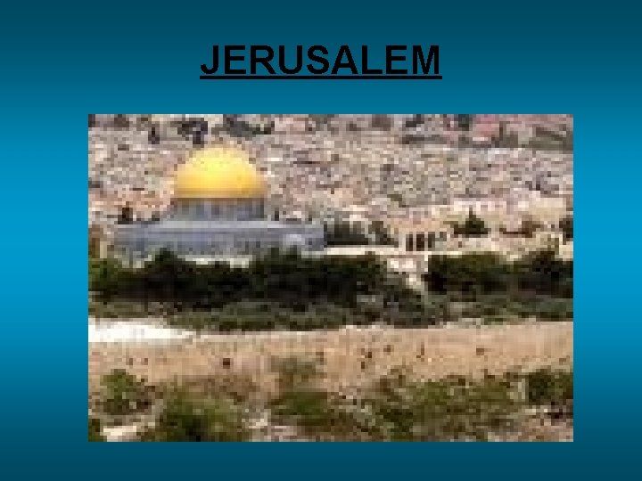 JERUSALEM 