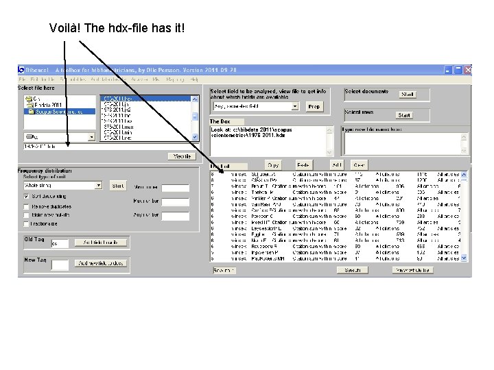 Voilà! The hdx-file has it! 