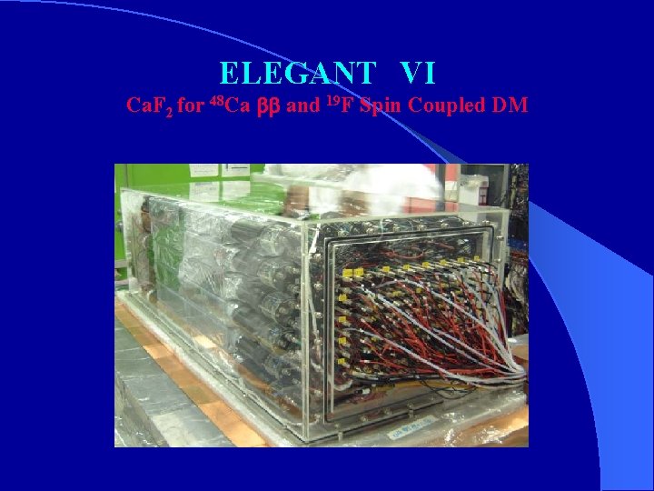 ELEGANT　VI　 Ca. F 2 for 48 Ca bb and 19 F Spin Coupled DM