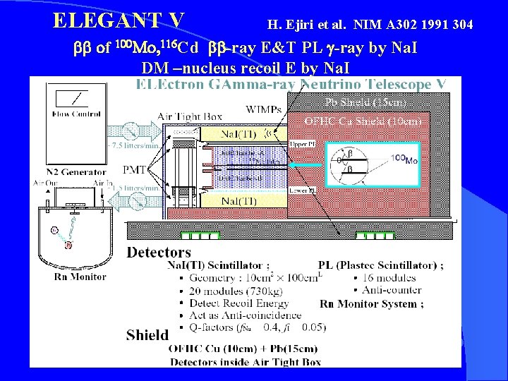 ELEGANT V 　　 H. Ejiri et al. NIM A 302 1991 304 bb of