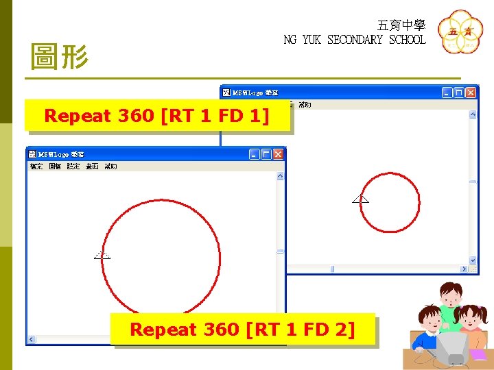 五育中學 NG YUK SECONDARY SCHOOL 圖形 Repeat 360 [RT 1 FD 1] Repeat 360