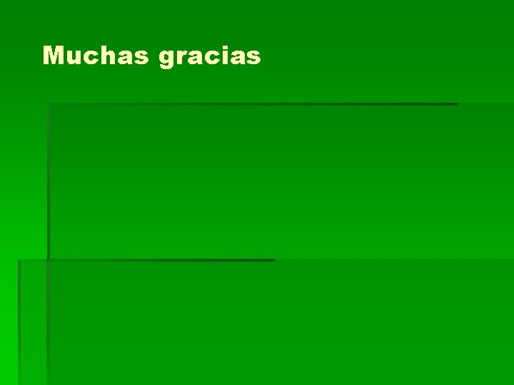 Muchas gracias 