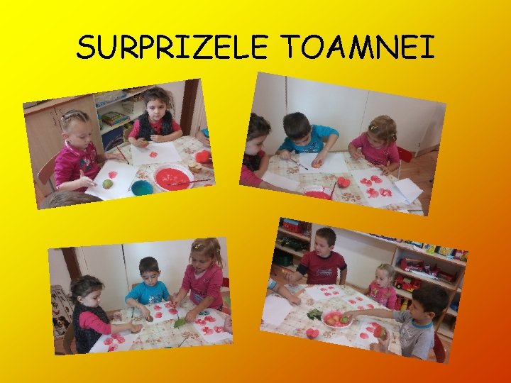 SURPRIZELE TOAMNEI SURPRIZELE TOAMNEI
