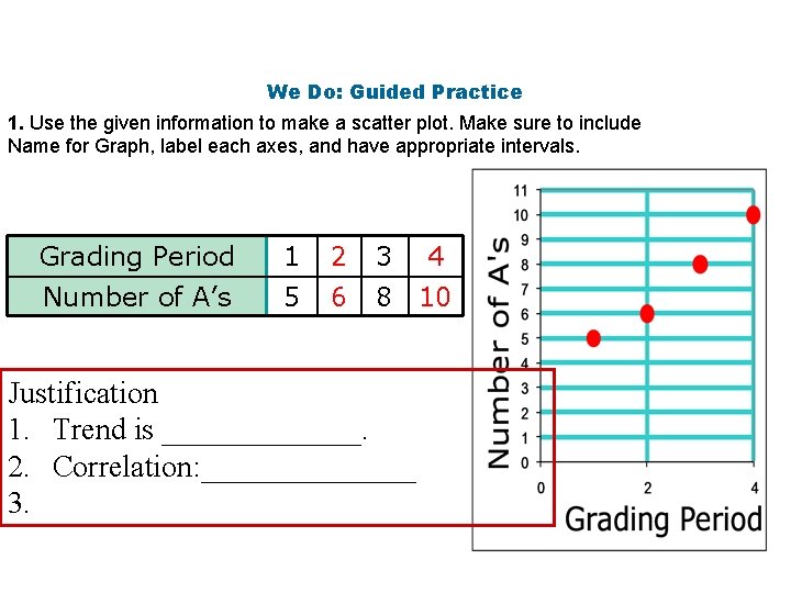 Insert Lesson Title Here We Do: Guided Practice 1. Use the given information to Insert Lesson Title Here We Do: Guided Practice 1. Use the given information to