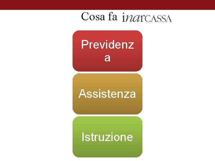 Cosa fa Previdenz a Assistenza Istruzione 