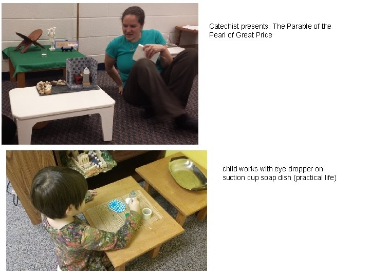 Catechist presents: The Parable of the Pearl of Great Price child works with eye Catechist presents: The Parable of the Pearl of Great Price child works with eye
