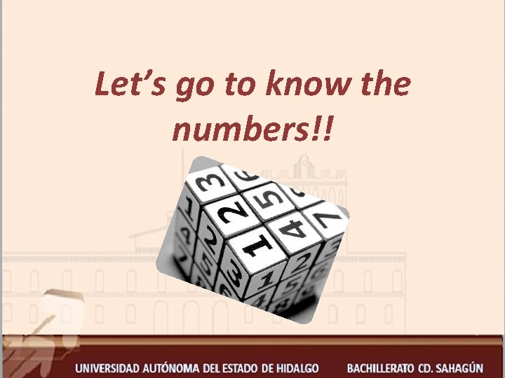 Let’s go to know the numbers!! 