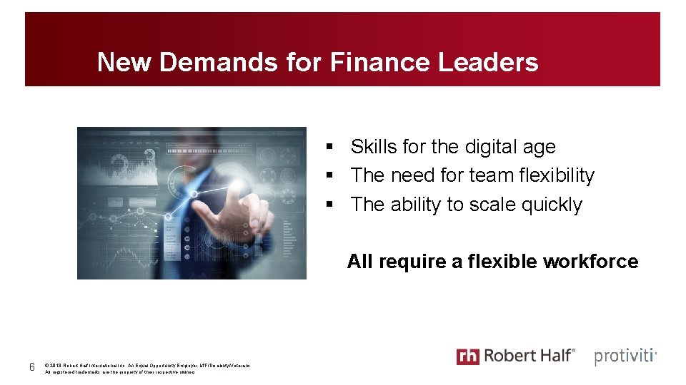 New Demands for Finance Leaders § Skills for the digital age § The need New Demands for Finance Leaders § Skills for the digital age § The need