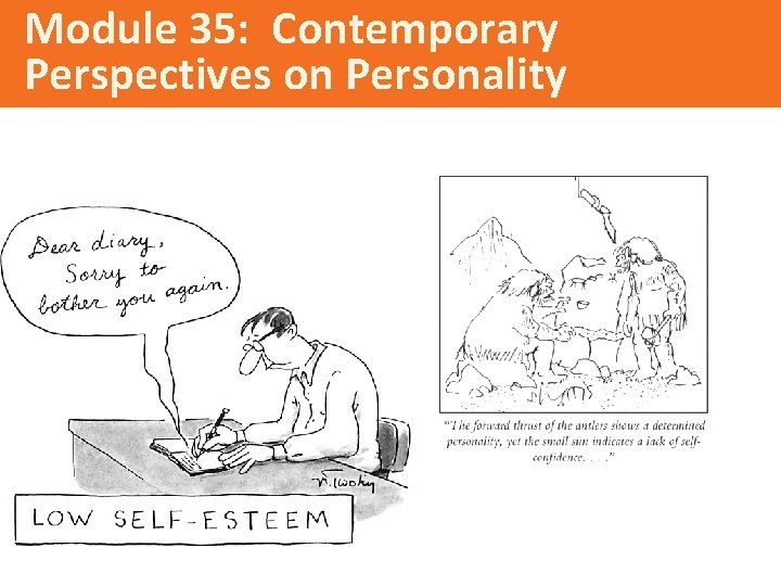 Module 35: Contemporary Perspectives on Personality 