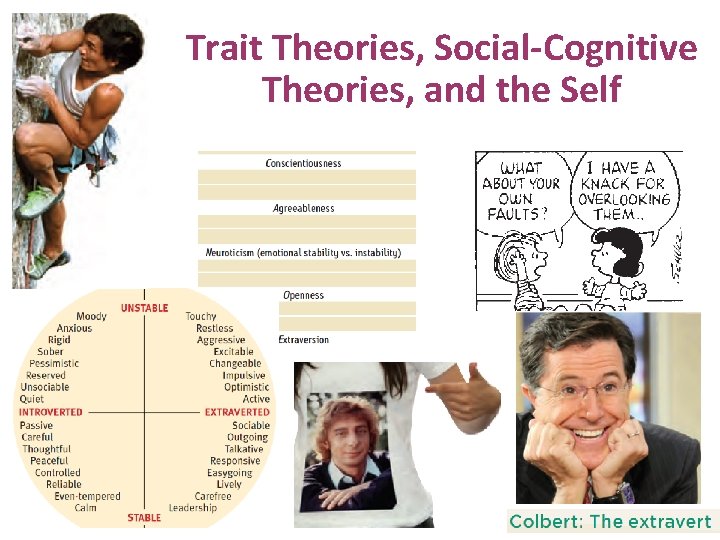 Trait Theories, Social-Cognitive Theories, and the Self 