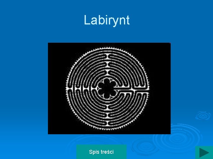 Labirynt Spis treści 