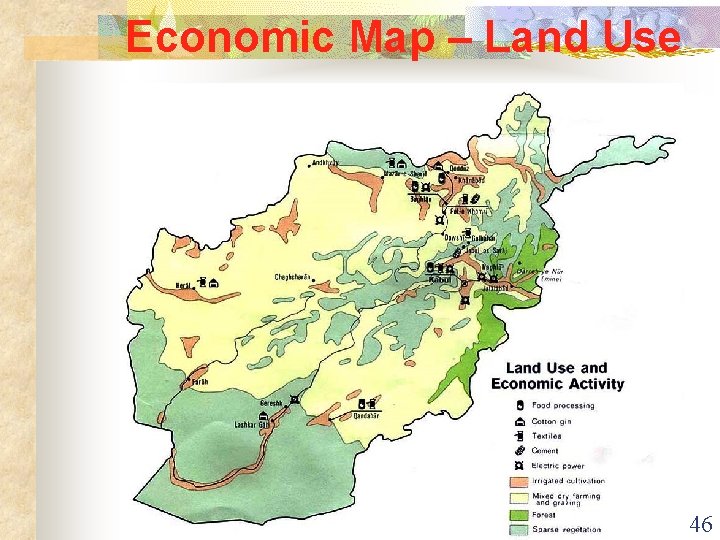 Economic Map – Land Use 46 