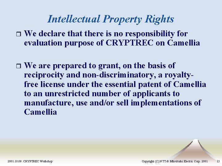 Intellectual Property Rights r We declare that there is no responsibility for evaluation purpose Intellectual Property Rights r We declare that there is no responsibility for evaluation purpose