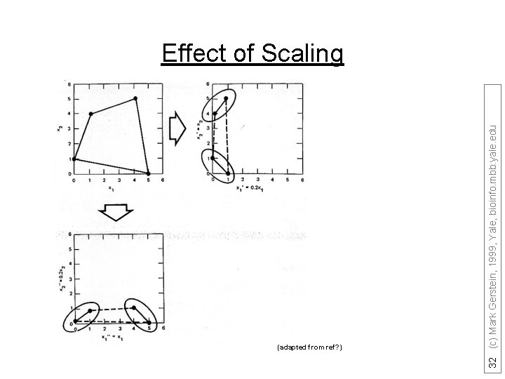 (adapted from ref? ) 32 (c) Mark Gerstein, 1999, Yale, bioinfo. mbb. yale. edu