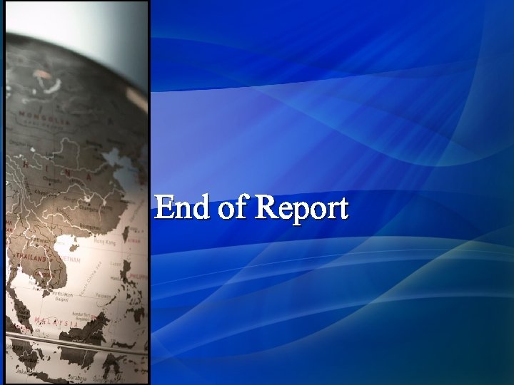 End of Report 