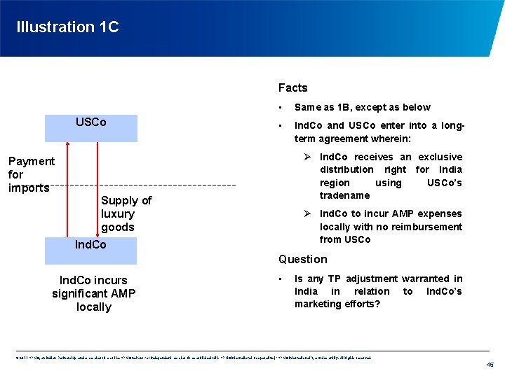 Illustration 1 C Facts USCo Payment for imports • Same as 1 B, except