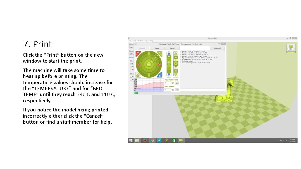 7. Print Click the “Print” button on the new window to start the print.