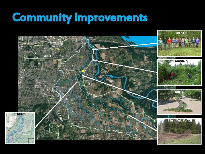 Community Improvements SOLVE Troutdale MHCC Metro East Mult SWCD 