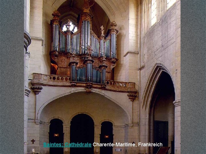 Saintes: Cathédrale Charente-Maritime, Frankreich 