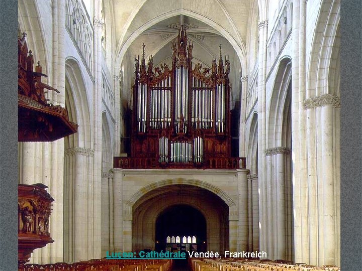 Luçon: Cathédrale Vendée, Frankreich 