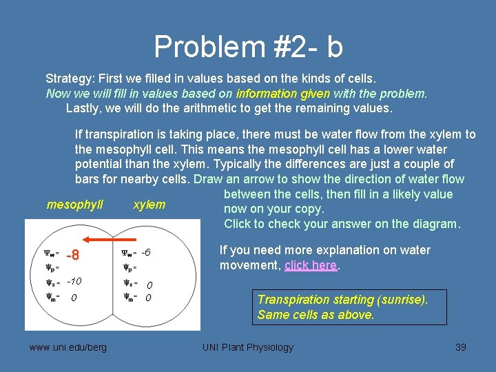 Problem #2 - b Strategy: First we filled in values based on the kinds