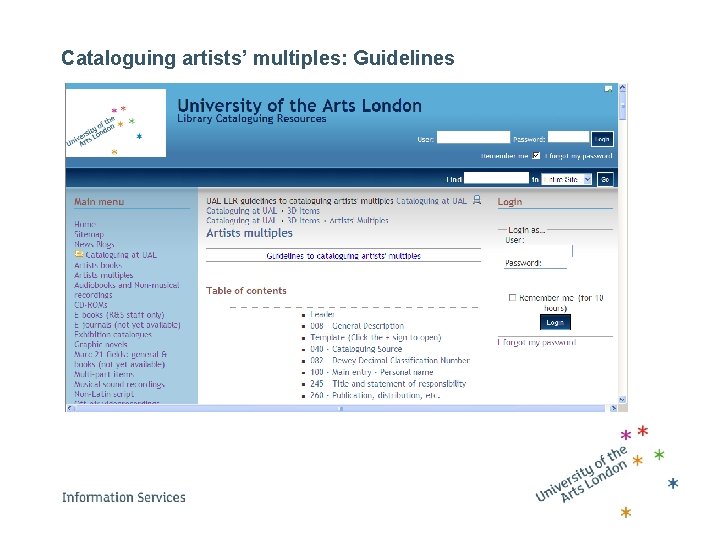 Cataloguing artists’ multiples: Guidelines 