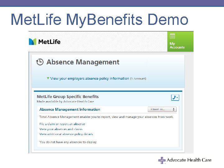 Met. Life My. Benefits Demo 