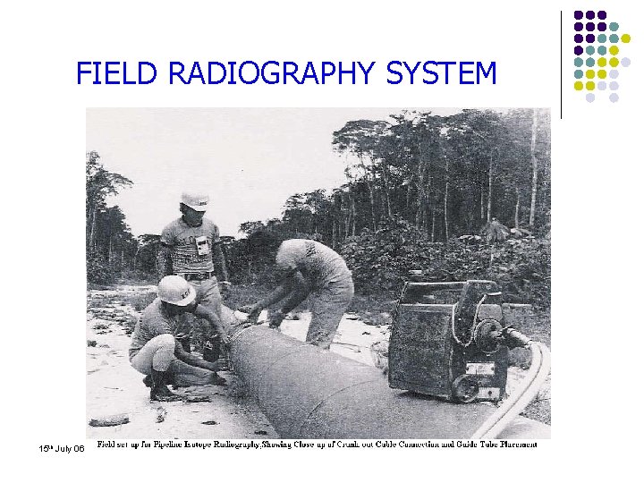 FIELD RADIOGRAPHY SYSTEM 15 th July 06 