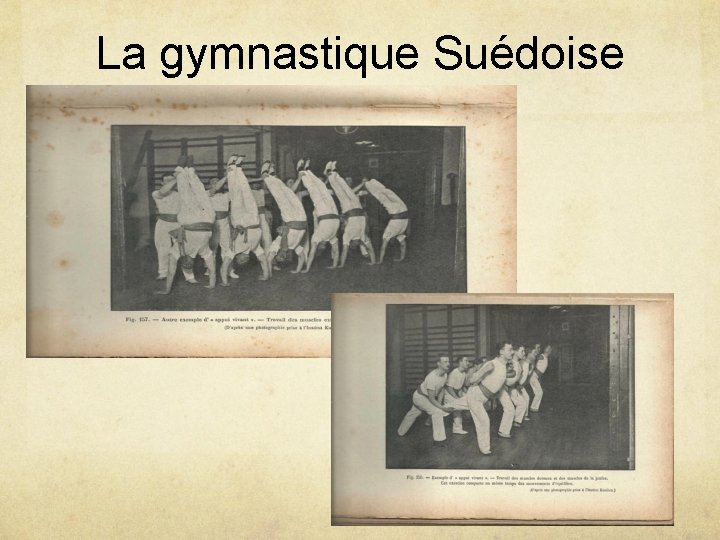 La gymnastique Suédoise 