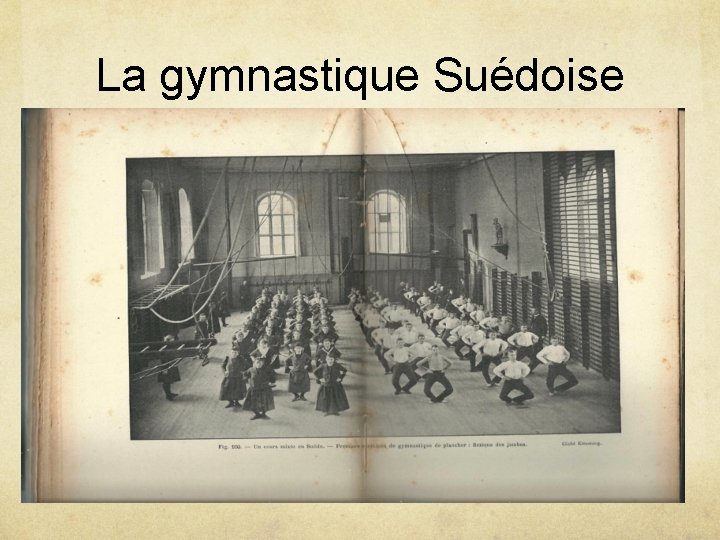 La gymnastique Suédoise 