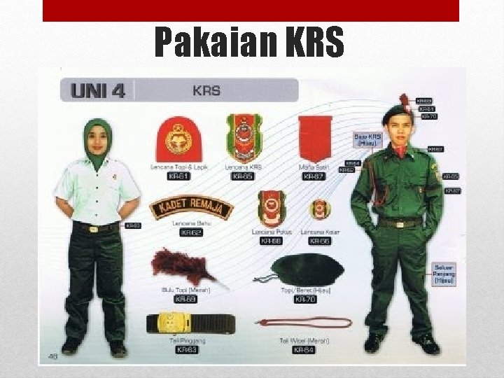 Pakaian KRS 