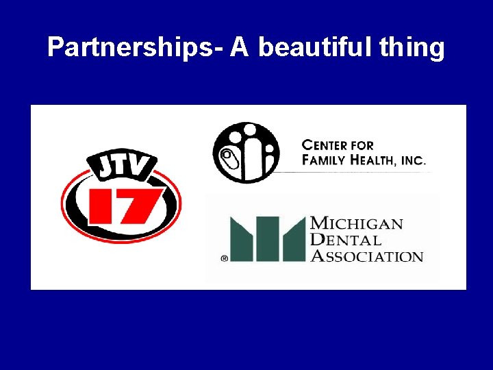 Partnerships- A beautiful thing 