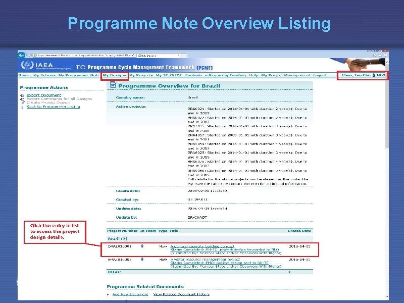 Programme Note Overview Listing 5/6/2009 