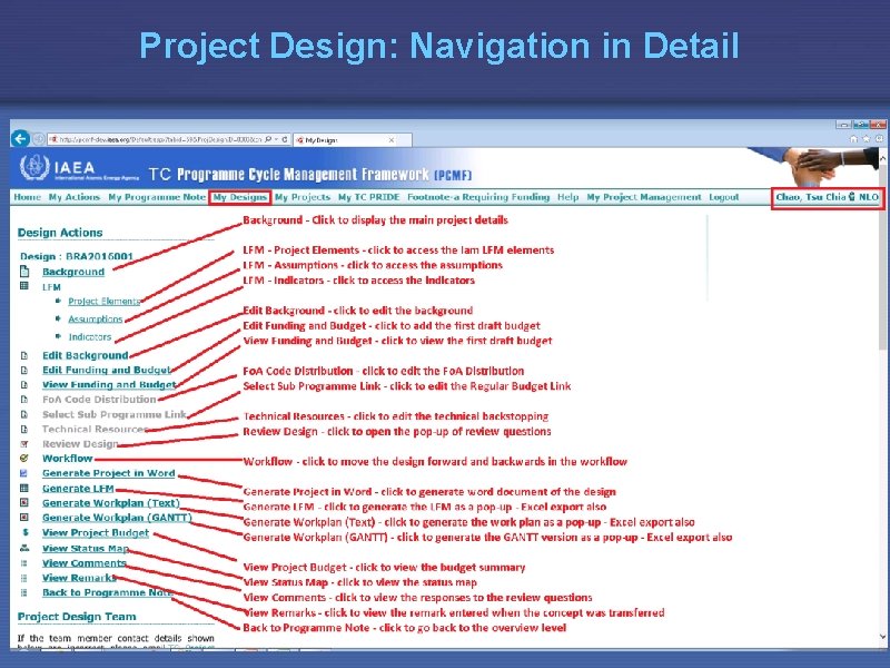 Project Design: Navigation in Detail 