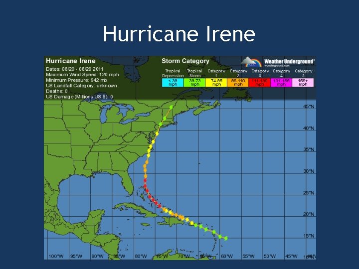 Hurricane Irene 