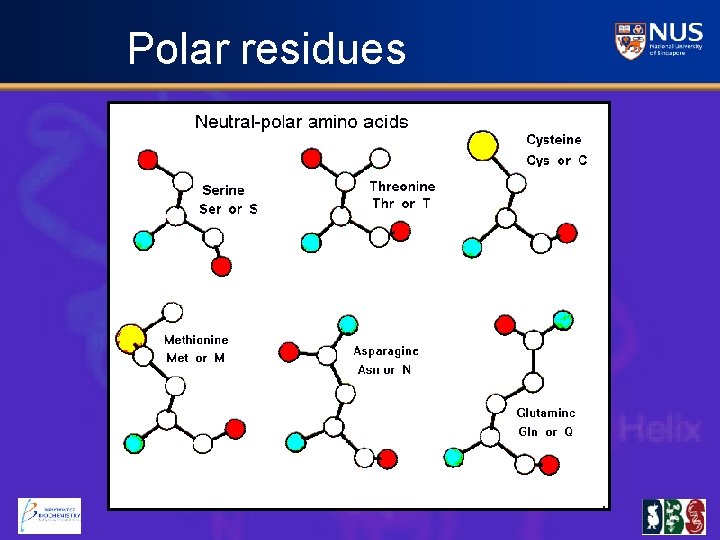 Polar residues 
