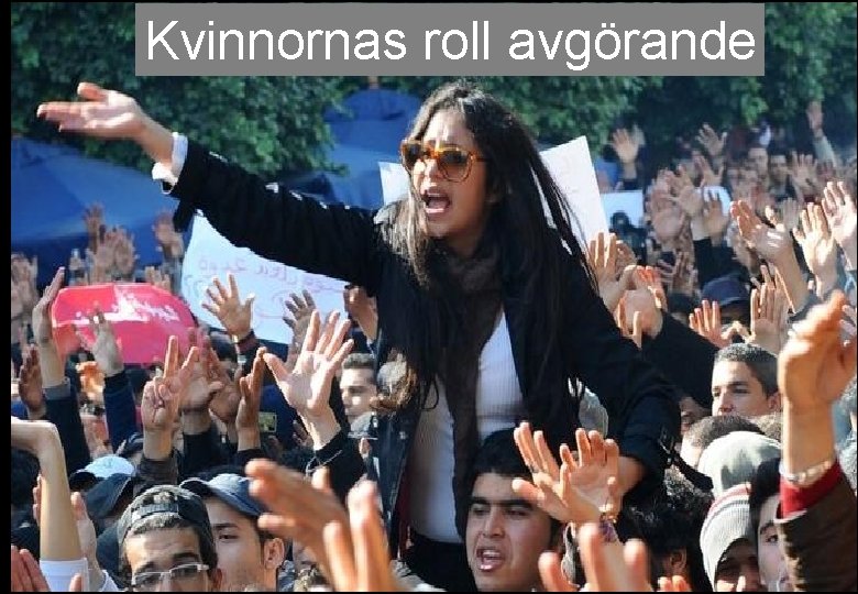 Kvinnornas roll avgörande 